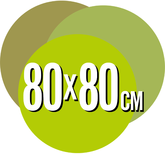 80 x 80 cm